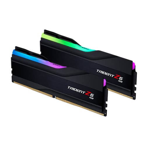 G.Skill Trident Z5 RGB 32GB (16GBx2) DDR5 6000MHz Desktop RAM (Matte Black)